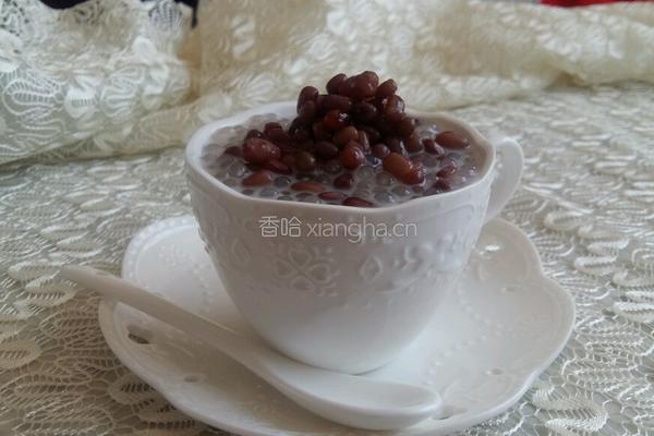 椰奶红豆西米露的做法图解6