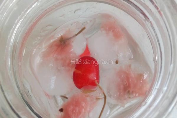 咸柠樱花气泡水的做法图解4