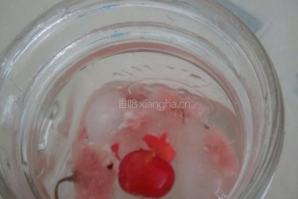 咸柠樱花气泡水的做法图解5