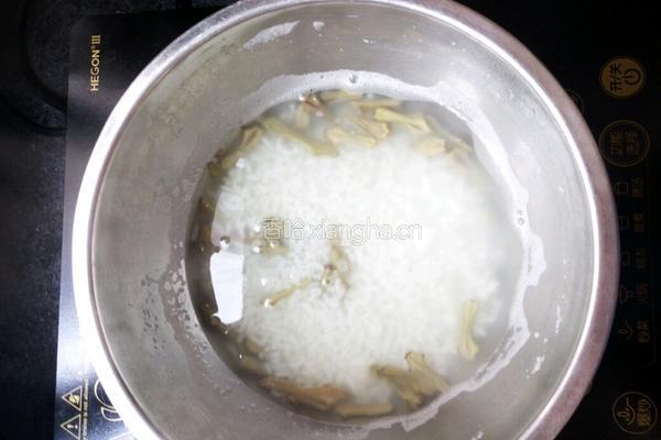 刀拔节咸粥的做法图解4