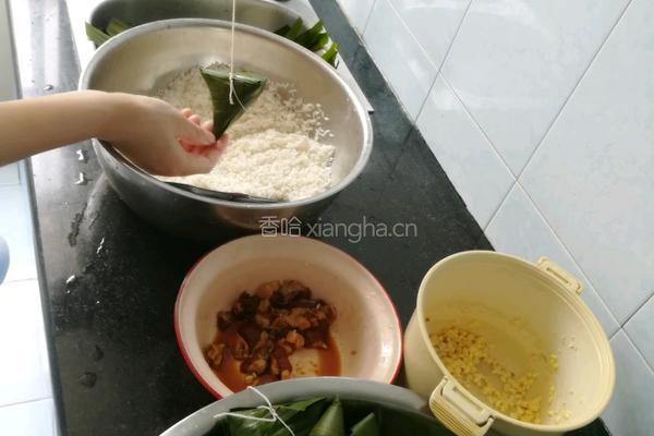 绿豆肉香棕的做法图解16