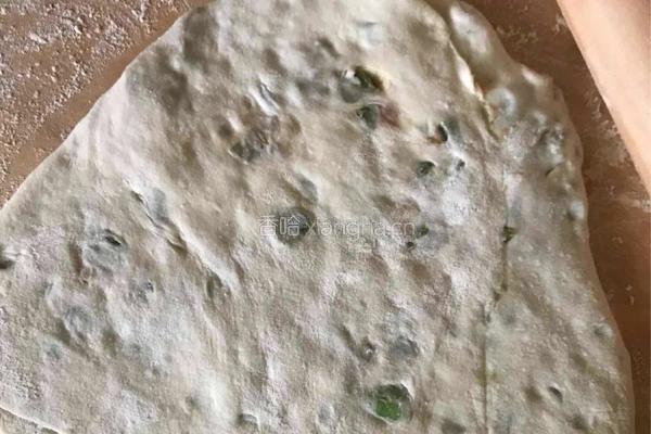 扁豆猪肉馅饼的做法图解6