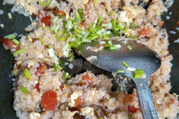 香菇蛋炒饭的做法图解10