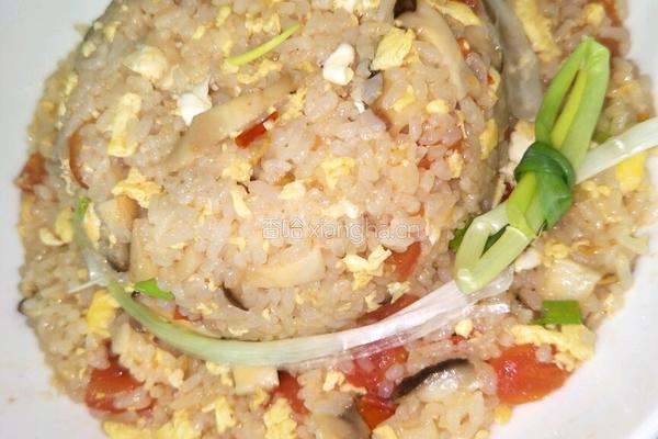 香菇蛋炒饭的做法图解14
