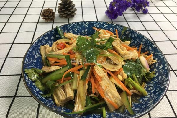 凉拌腐竹的做法图解7