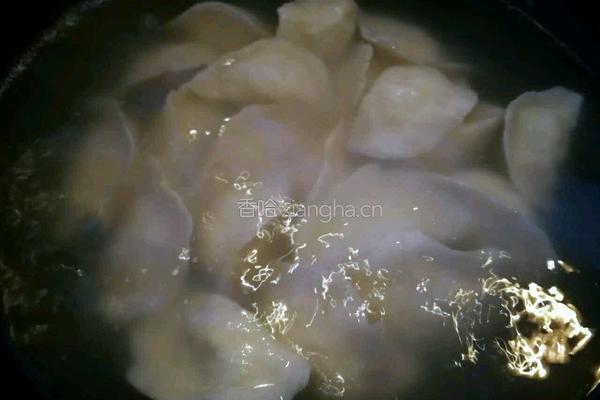 黄瓜鸡蛋素馅饺子的做法图解22