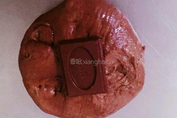 巧克力黑眼豆豆软面包的做法图解5