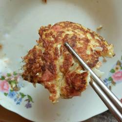 洋葱火腿鸡蛋饼的做法[图]