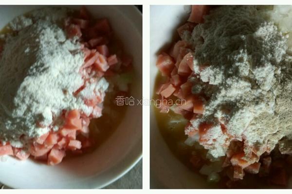 洋葱火腿鸡蛋饼的做法图解4