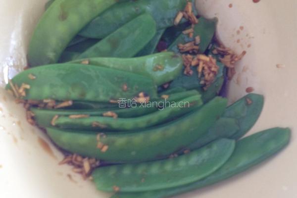 凉拌荷兰豆的做法图解7