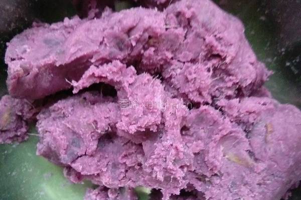 紫薯糯米糍的做法图解5