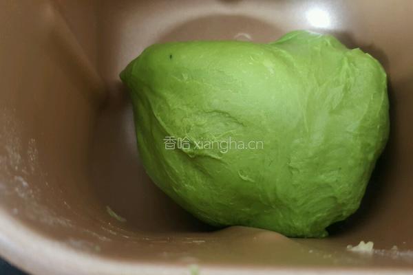 抹茶蜜豆吐司(五十铃)的做法图解4