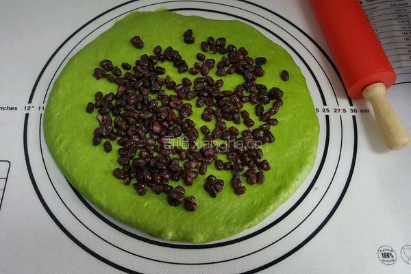 抹茶蜜豆吐司(五十铃)的做法图解10