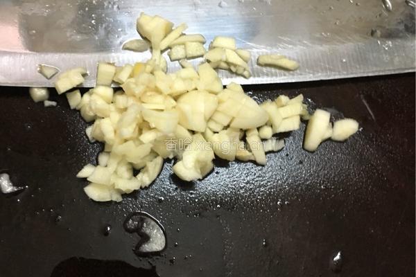 芥蓝菜炒饭的做法图解4