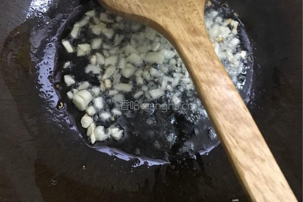 芥蓝菜炒饭的做法图解5