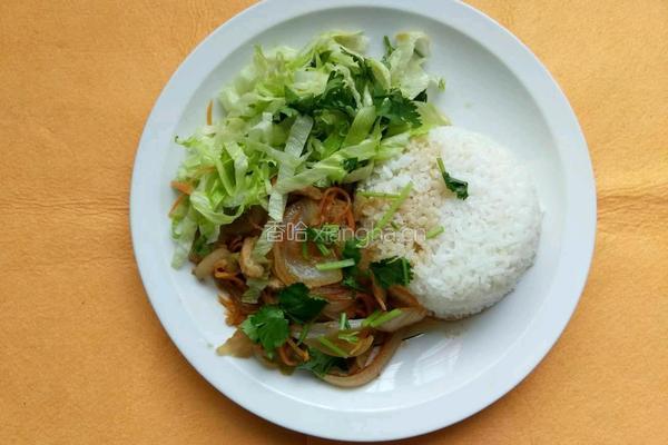 五花肉烤肉盖饭的做法图解5