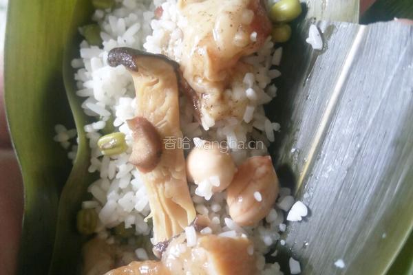 咸肉粽的做法图解9