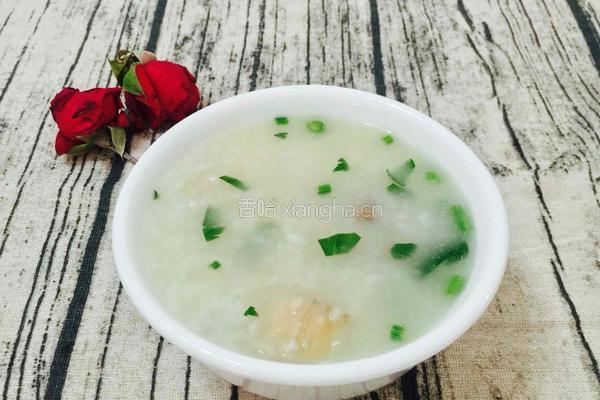 芹菜粉葛咸骨粥的做法图解9