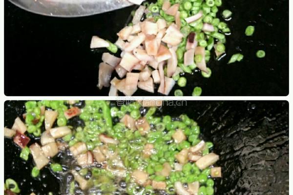 鱿鱼炒饭的做法图解2