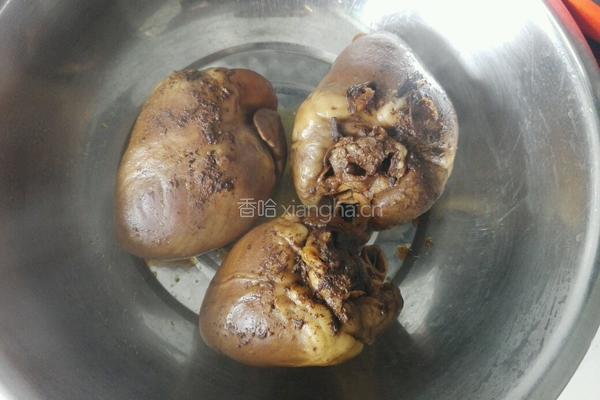 手撕猪心的做法图解4