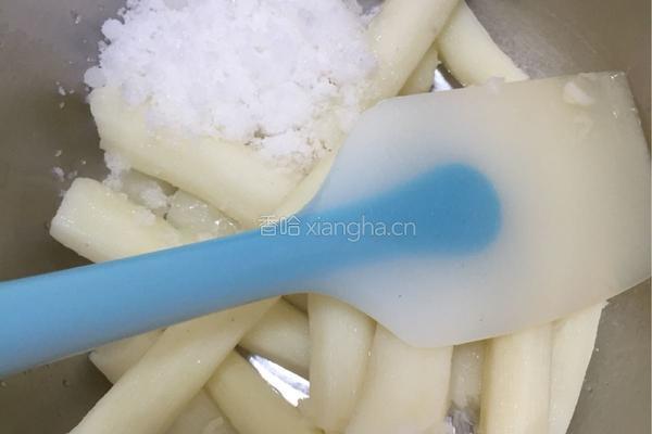 糖桂花桑葚果酱山药泥的做法图解4