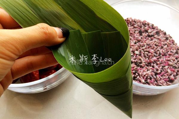 原味糯米粽的做法图解5