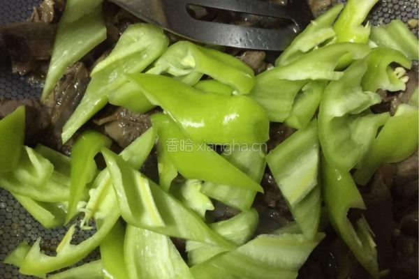 辣炒护心肉的做法图解6