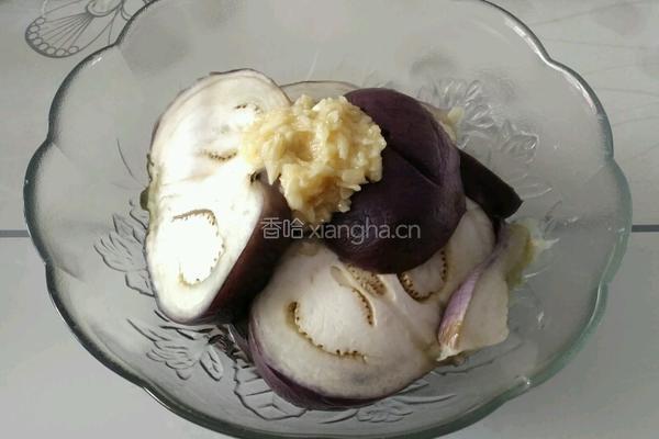 蒜蓉茄子的做法图解12