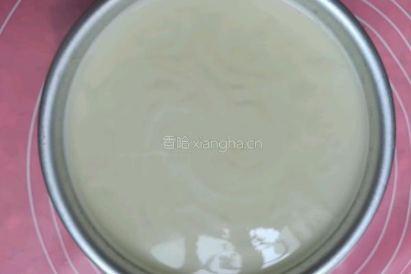 纯酸奶慕斯6寸的做法图解7
