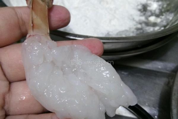 黄金芥末虾的做法图解3