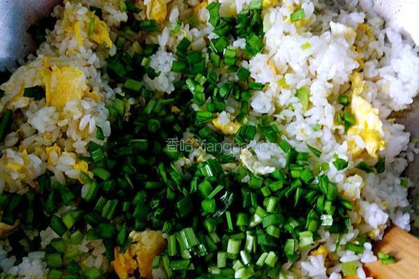 蔬菜蛋炒饭的做法图解5