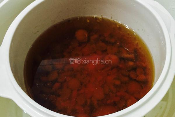胎菊枸杞无花果炖瘦肉汤的做法图解9