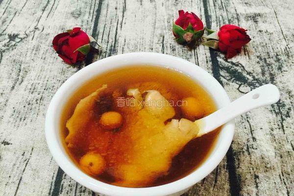 猴头菇鱼胶莲子炖瘦肉汤的做法图解11