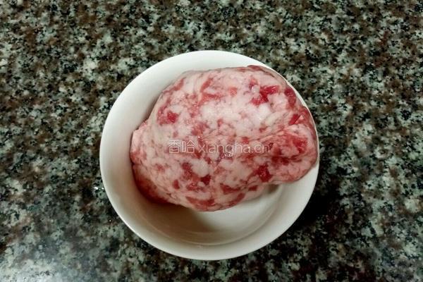 肉沫豆干的做法图解1
