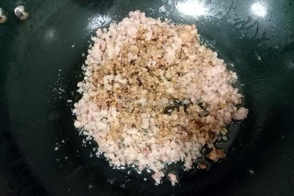 肉沫豆干的做法图解7