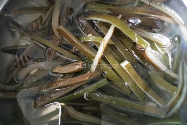 酸辣海带头的做法图解2