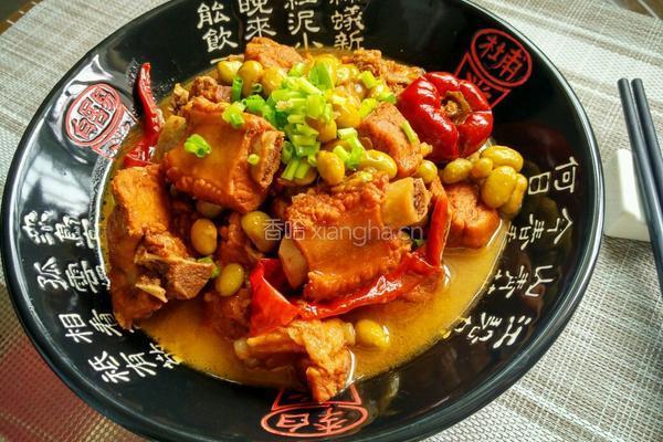 毛豆米烧排骨的做法图解14