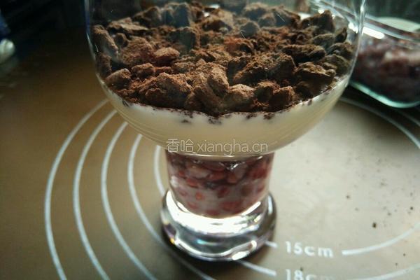 红豆酸奶杯的做法图解4