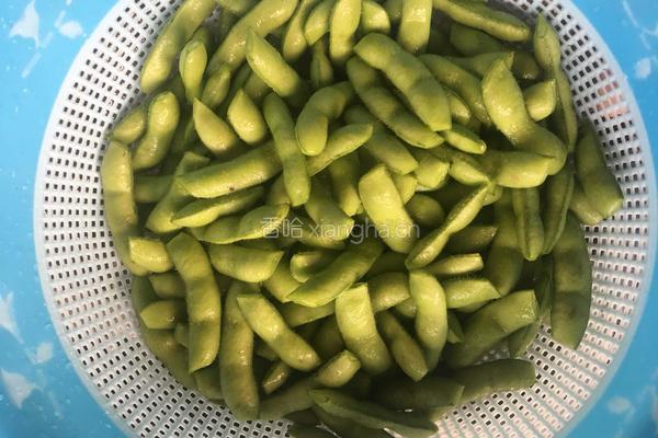 五香毛豆的做法图解2
