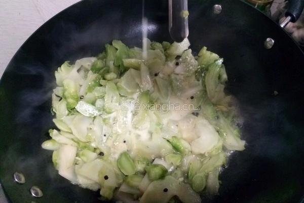 清炒南充菜的做法图解5