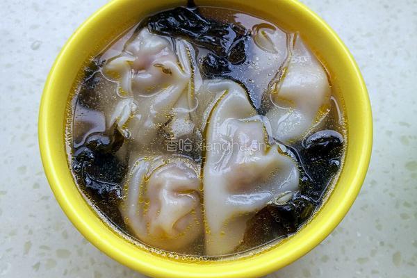 猪肉胡萝卜馅馄饨的做法图解14
