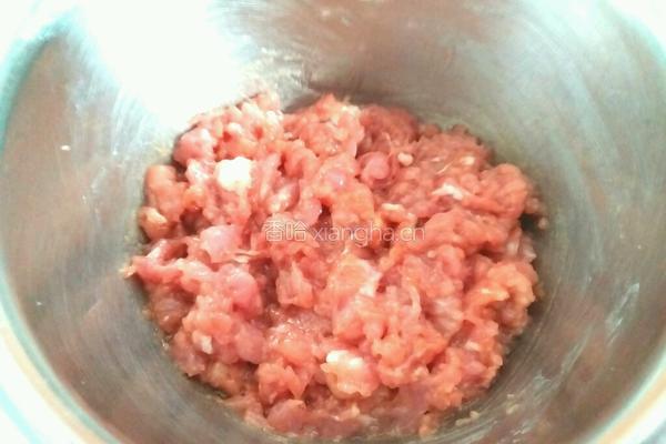 猪肉馅水饺的做法图解4