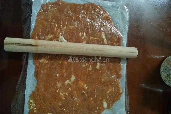 蜜汁奥良烤翅猪肉脯的做法图解6