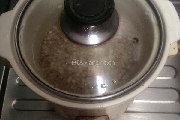 赤小豆薏米粥的做法图解3