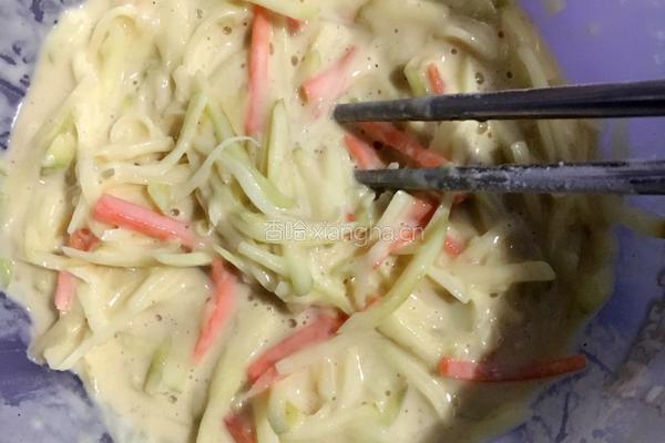 鸡蛋土豆饼的做法图解3