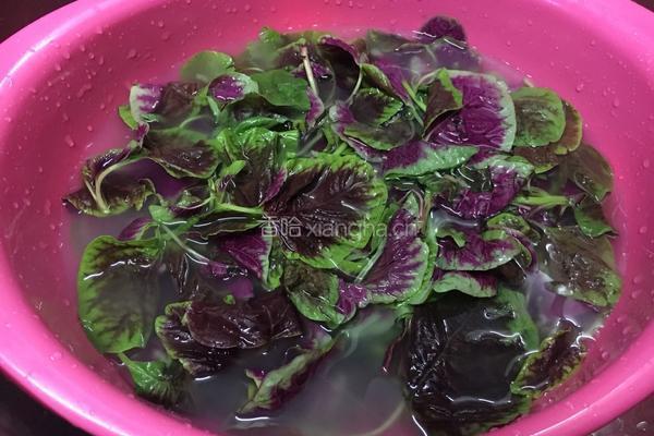 苋菜田园炒饭的做法图解3