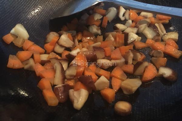 苋菜田园炒饭的做法图解14