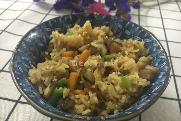 苋菜田园炒饭的做法图解19