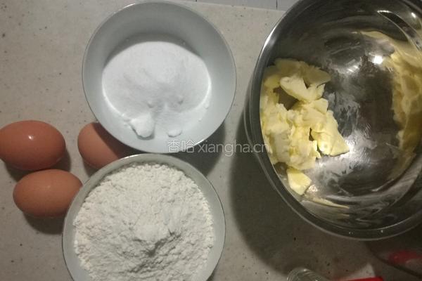苹果磅蛋糕的做法图解1