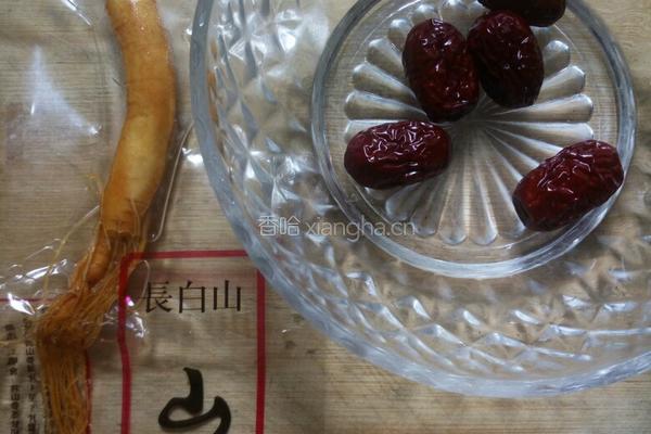 红枣参汤的做法图解1